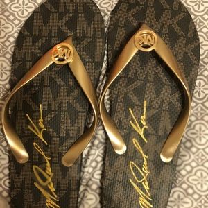 Michael Kors flip flops